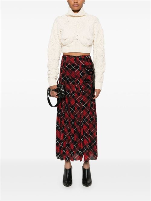 Tartan midi skirt JEAN PAUL GAULTIER | 2431FJU106T568300001